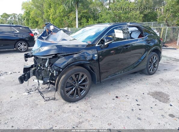 2T2BAMCA4RC041893 2024 LEXUS RX 350 Черный Передняя левая четверть