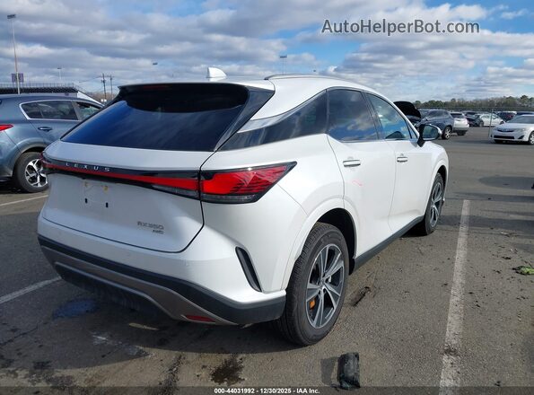 2T2BAMCA5SC101900 2025 LEXUS RX 350 White Հետևի աջ