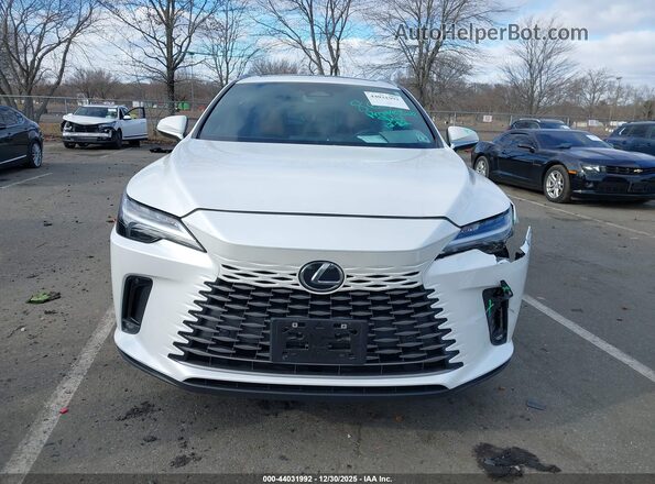 2T2BAMCA5SC101900 2025 LEXUS RX 350 White Սարքավորումների վահանակի տեսք
