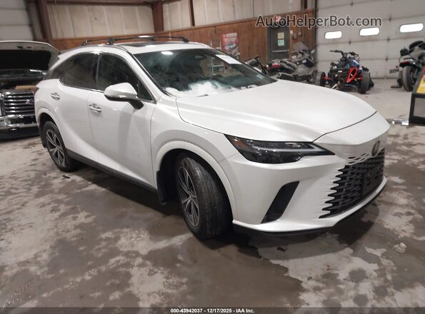 2T2BAMCA9PC037237 2023 LEXUS RX 350 Белый Передняя правая четверть