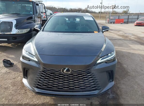 2T2BAMCA9RC060262 2024 LEXUS RX 350 Gray Widok zestawu wskaźników
