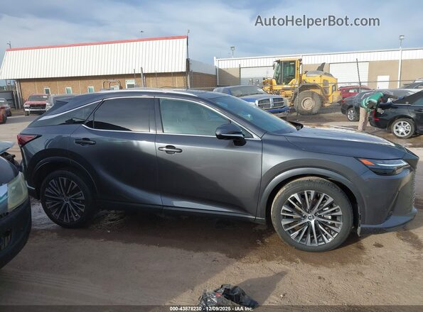 2T2BAMCA9RC060262 2024 LEXUS RX 350 Gray Widok wnętrza z tyłu