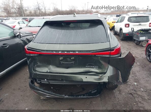 2T2BBMCA3SC100502 2025 LEXUS RX 350H Зеленый 