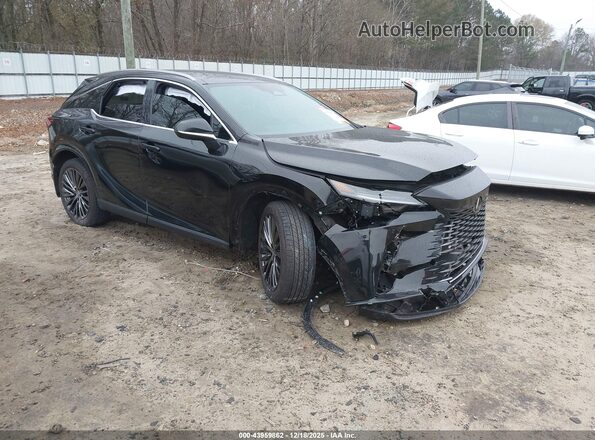 2T2BBMCA4PC012811 2023 LEXUS RX 350H Черный Передняя правая четверть