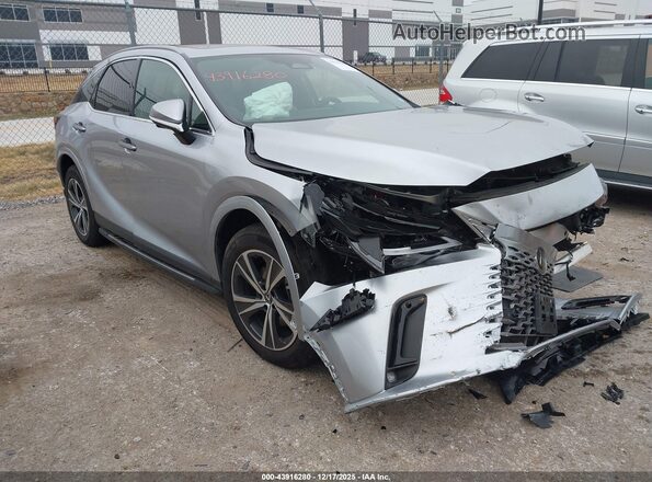 2T2BBMCA4SC082673 2025 LEXUS RX 350H Серый Передняя правая четверть