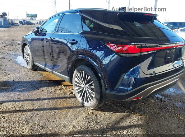 2T2BBMCA6RC028186 2024 LEXUS RX 350H Синий Задняя левая четверть