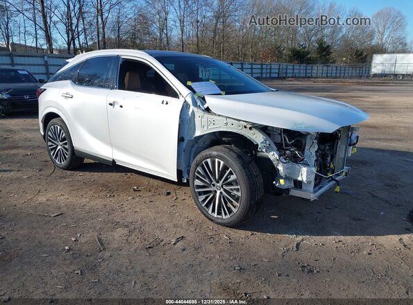2T2BBMCA6SC100087 2025 LEXUS RX 350H Белый Передняя правая четверть