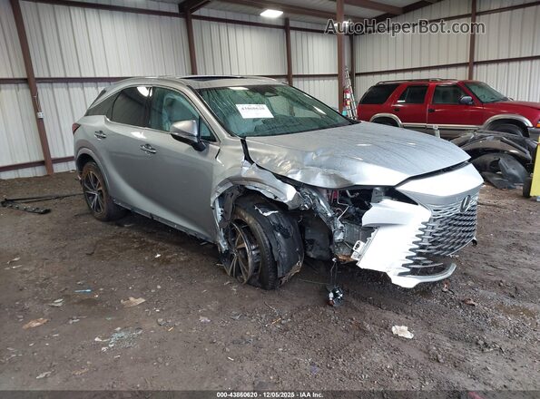 2T2BBMCA8RC027492 2024 LEXUS RX 350H Серебряный Передняя правая четверть