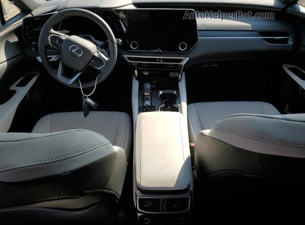 2T2BBMCAXSC101369 2025 LEXUS RX White Widok deski rozdzielczej