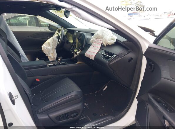 2T2BCMEA2PC001865 2023 LEXUS RX 500H White Вид салону спереду