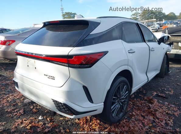2T2BCMEA2PC001865 2023 LEXUS RX 500H White Задня права чверть