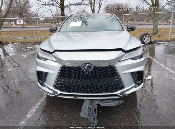 2T2BCMEA3RC017611 2024 LEXUS RX 500H Gray Widok zestawu wskaźników