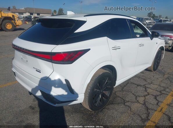 2T2BCMEA6PC009788 2023 LEXUS RX 500H White Задня права чверть