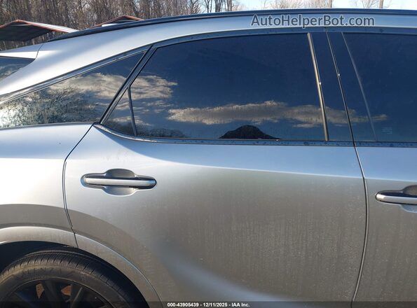 2T2BCMEA9PC010465 2023 LEXUS RX 500H Silver VIN sticker view