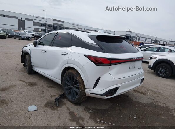 2T2BCMEA9RC012784 2024 LEXUS RX 500H White Trasero izquierdo