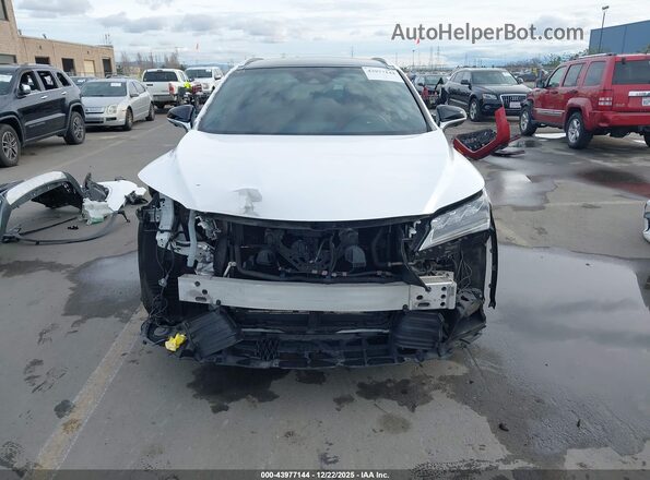2T2BGMCA2JC021760 2018 LEXUS RX 450H White უკანა სალონის ხედი