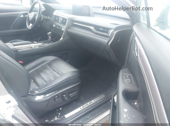 2T2BGMCA2JC025551 2018 LEXUS RX 450H Серый Вид салона спереди