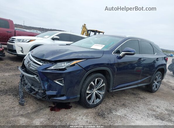 2T2BZMCA1GC042649 2016 LEXUS RX 350 Синий Передняя левая четверть