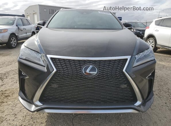 2T2BZMCA1HC123300 2017 LEXUS RX Черный Вид спереди