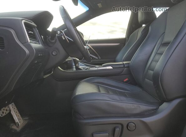 2T2BZMCA1HC123300 2017 LEXUS RX Черный Вид салона спереди