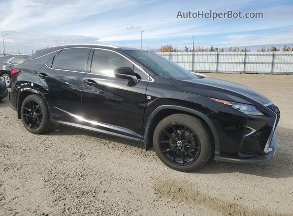 2T2BZMCA1HC123300 2017 LEXUS RX Черный Передняя правая четверть