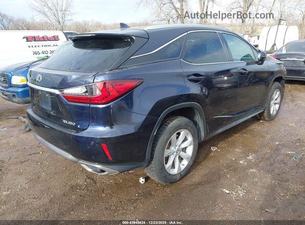 2T2BZMCA2HC089979 2017 LEXUS RX 350 Blue Հետևի աջ