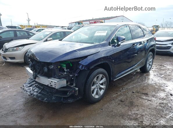 2T2BZMCA2HC089979 2017 LEXUS RX 350 Blue Առջևի ձախ երեք քառորդ տեսարան
