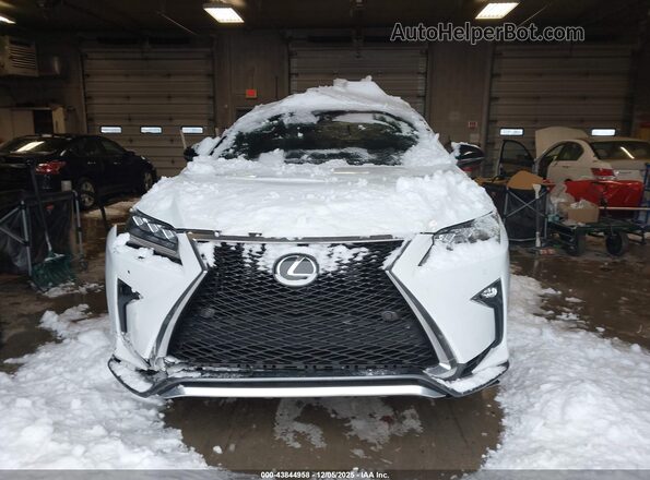 2T2BZMCA2JC151614 2018 LEXUS RX 350 Белый Вид щитка приборов