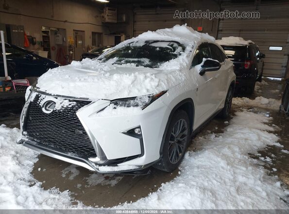 2T2BZMCA2JC151614 2018 LEXUS RX 350 Белый Передняя левая четверть