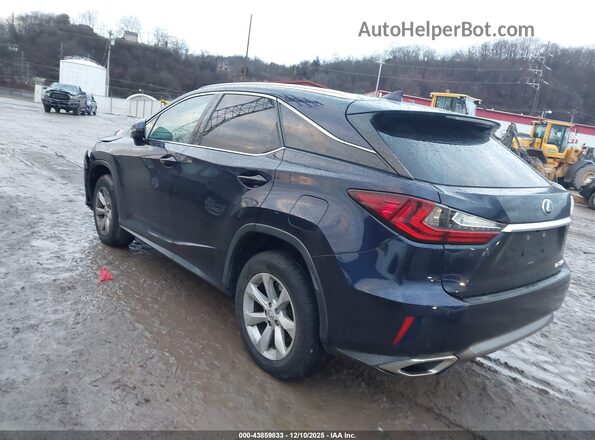 2T2BZMCA3GC022032 2016 LEXUS RX 350 Blue Tył lewy