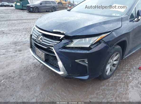 2T2BZMCA3GC022032 2016 LEXUS RX 350 Blue Widok z przodu