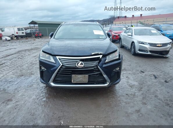 2T2BZMCA3GC022032 2016 LEXUS RX 350 Blue Widok zestawu wskaźników
