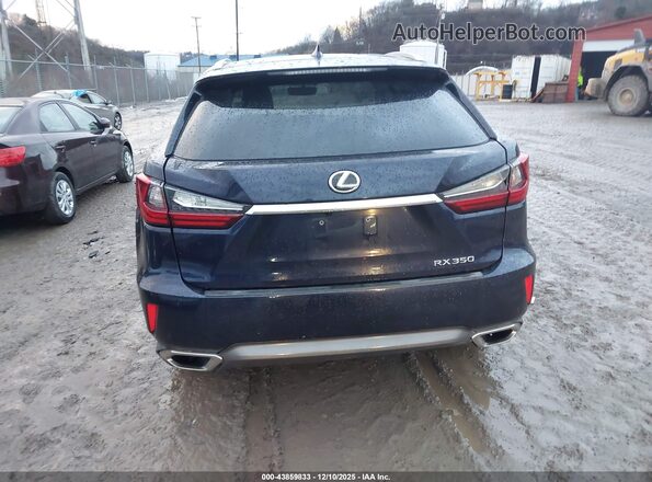 2T2BZMCA3GC022032 2016 LEXUS RX 350 Blue 