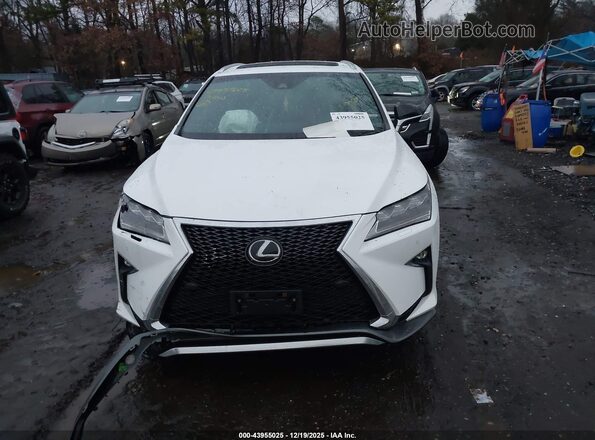 2T2BZMCA3HC134041 2017 LEXUS RX 350 White Սարքավորումների վահանակի տեսք
