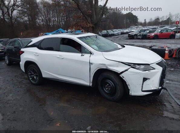 2T2BZMCA3HC134041 2017 LEXUS RX 350 White Սալոնի հետևի տեսք