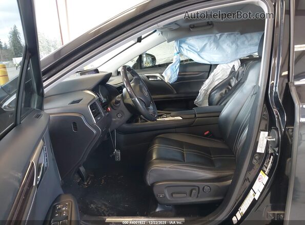 2T2BZMCA4JC138993 2018 LEXUS RX 350 Черный Вид салона спереди