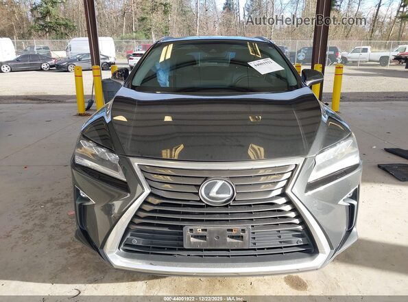 2T2BZMCA4JC138993 2018 LEXUS RX 350 Черный Вид задней части салона