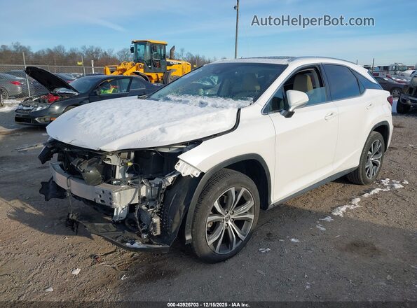 2T2BZMCA4KC208381 2019 LEXUS RX 350 Белый Передняя левая четверть