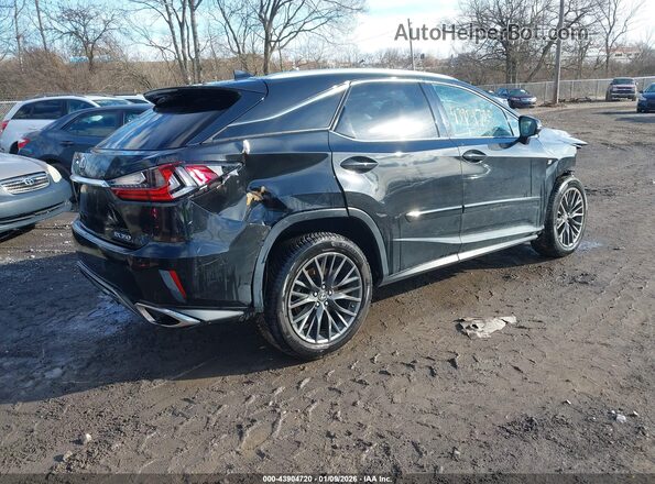 2T2BZMCA7GC045166 2016 LEXUS RX 350 Black უკანა მარჯვენა