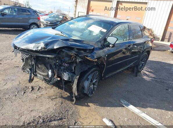 2T2BZMCA7GC045166 2016 LEXUS RX 350 Black წინა მარცხენა ხედი სამი მეოთხედიდან
