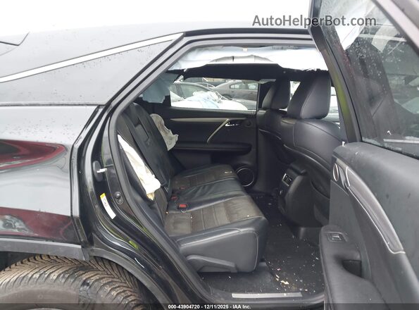 2T2BZMCA7GC045166 2016 LEXUS RX 350 Black VIN კოდის სტიკერის ხედი