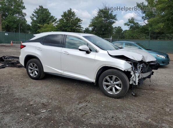 2T2BZMCA7KC189213 2019 LEXUS RX Белый Передняя правая четверть