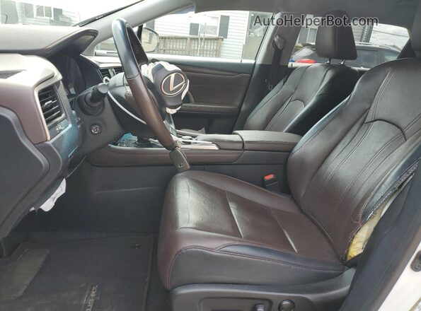 2T2BZMCA7KC189213 2019 LEXUS RX Белый Вид салона спереди
