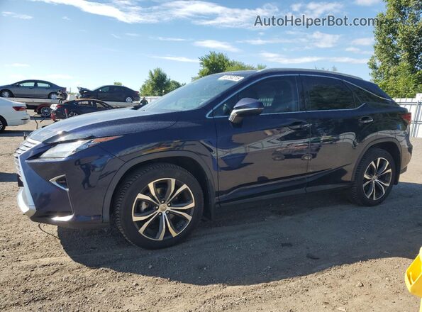 2T2BZMCA8GC037433 2016 LEXUS RX Синий Передняя левая четверть