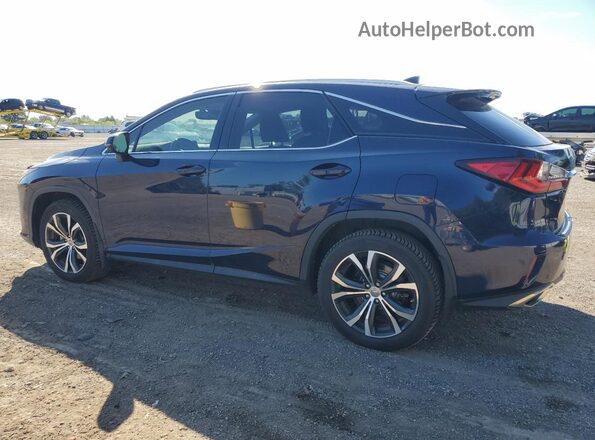 2T2BZMCA8GC037433 2016 LEXUS RX Синий Задняя левая четверть