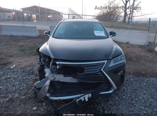 2T2BZMCAXGC015644 2016 LEXUS RX 350 Black Սարքավորումների վահանակի տեսք