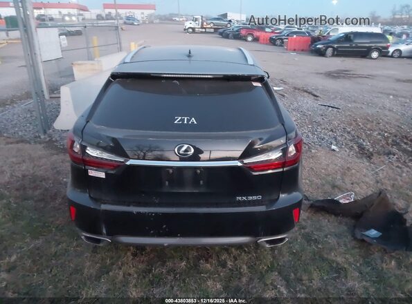 2T2BZMCAXGC015644 2016 LEXUS RX 350 Black 