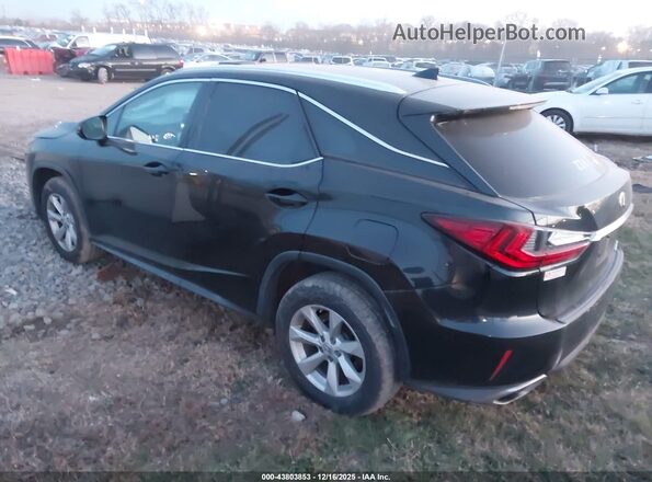 2T2BZMCAXGC015644 2016 LEXUS RX 350 Black Հետևի ձախ