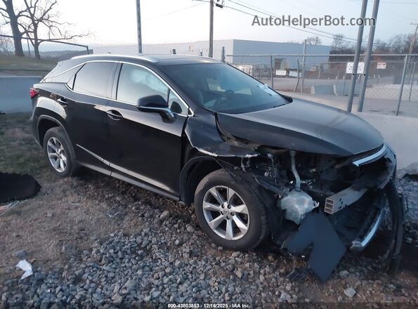 2T2BZMCAXGC015644 2016 LEXUS RX 350 Black Առջևի աջ