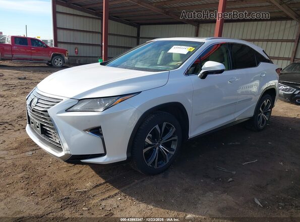 2T2BZMCAXKC181591 2019 LEXUS RX 350 Белый Передняя левая четверть